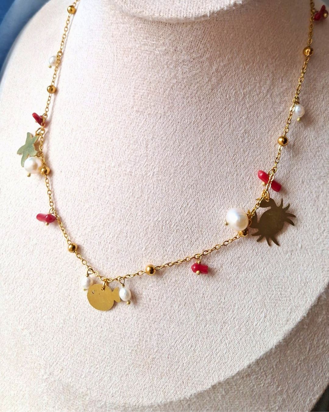 Collana Marea Granchio, Pesce Palla, Stella Marina