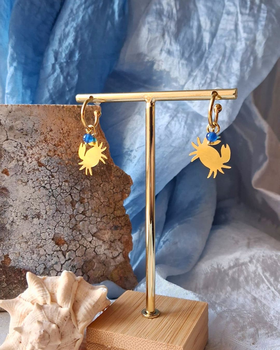 Granchio Cerchietto Blu