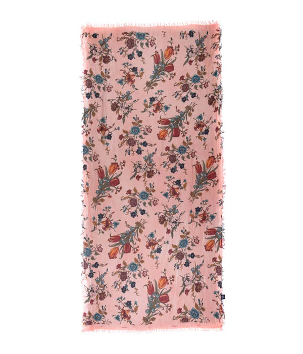 Foulard in Bambù BOTTICELLI rosa albicocca