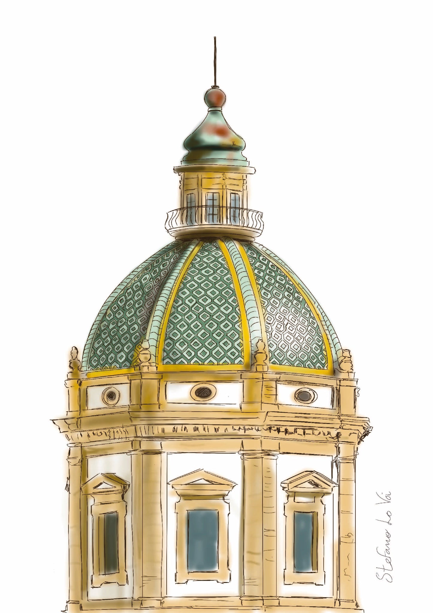 Cupola Chiesa del Gesù SMALL