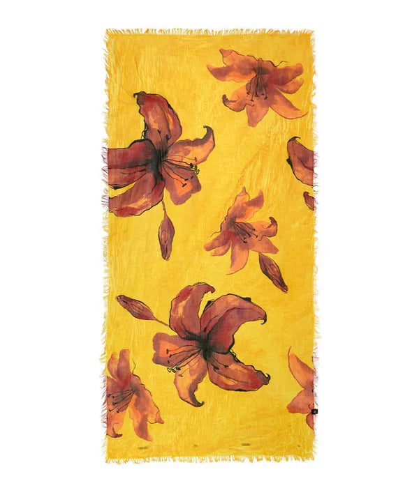 Foulard in Bambù DEGAS giallo mandarino