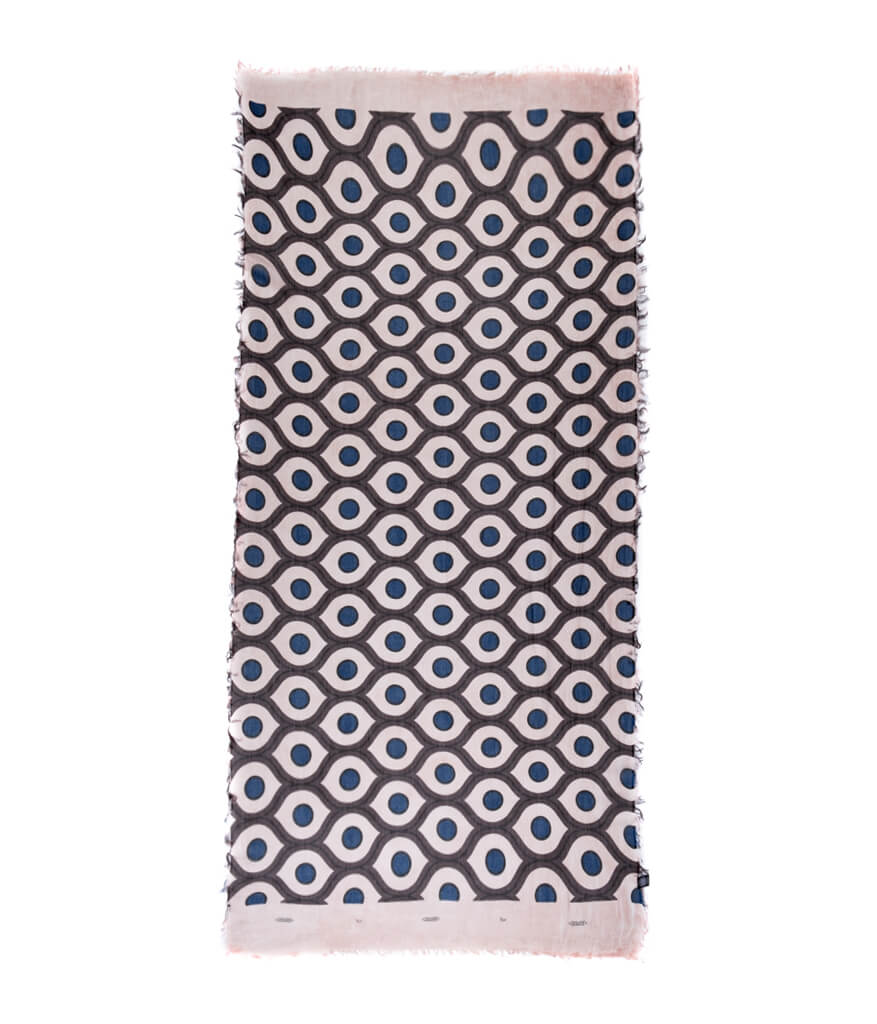 Foulard in Bambù ESCHER Nocciola