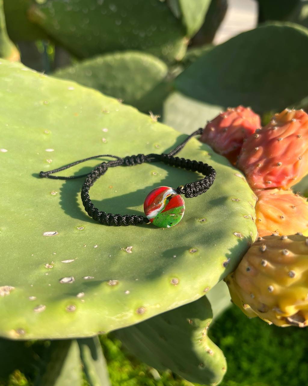 bracciale terra cordoncino Nero C