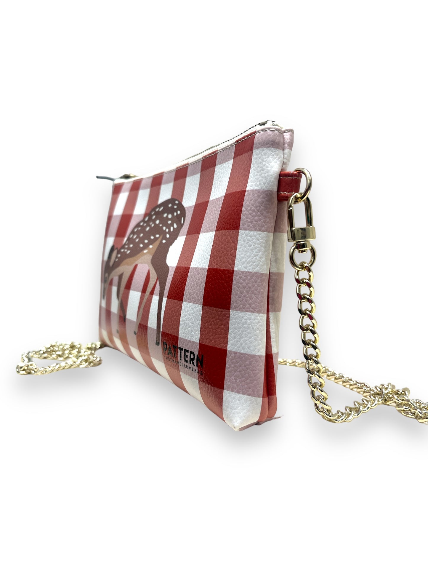 Bag con Tracolla Dorata CERBIATTO