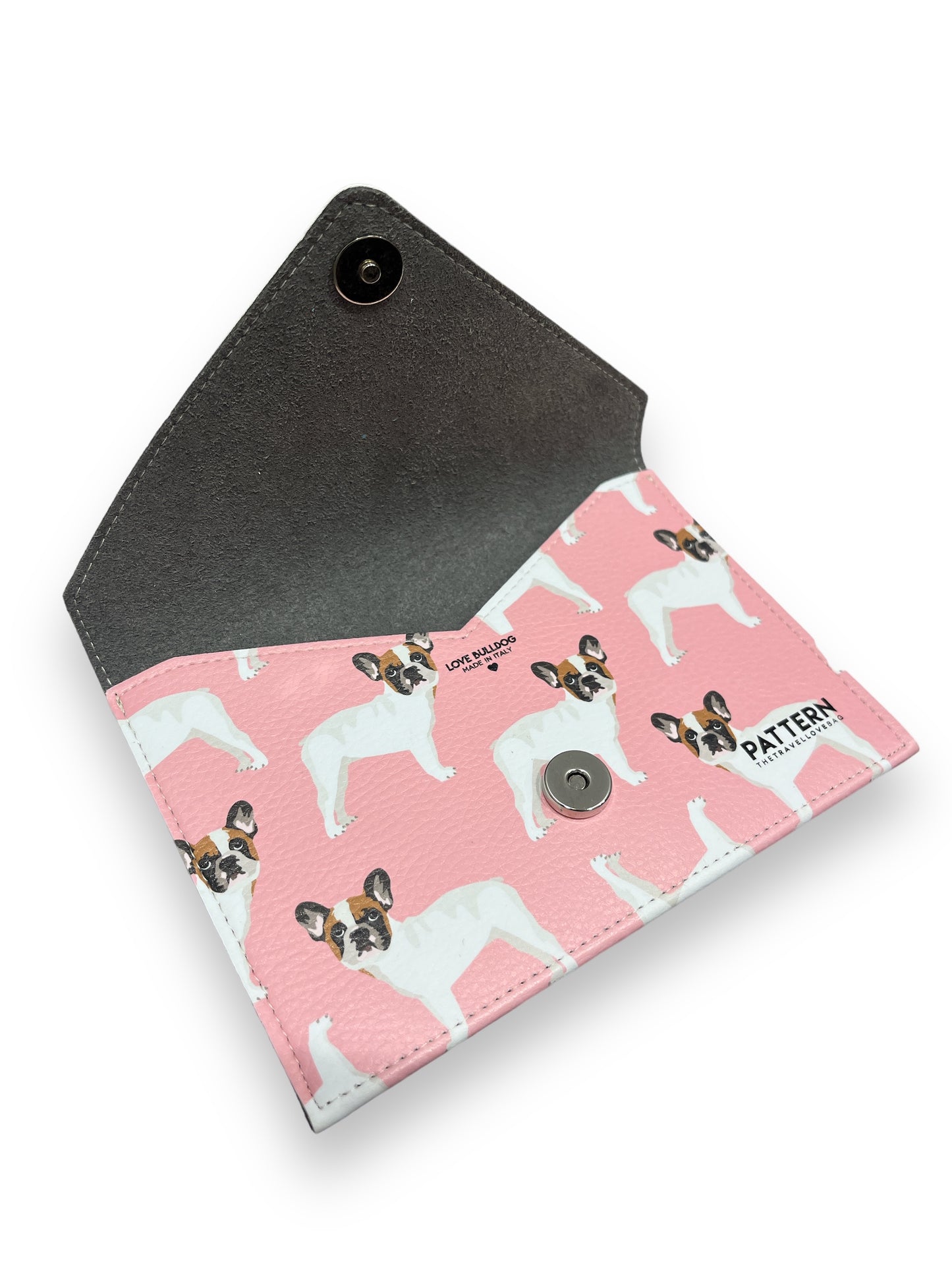 Porta Passaporto BULLDOG ROSA