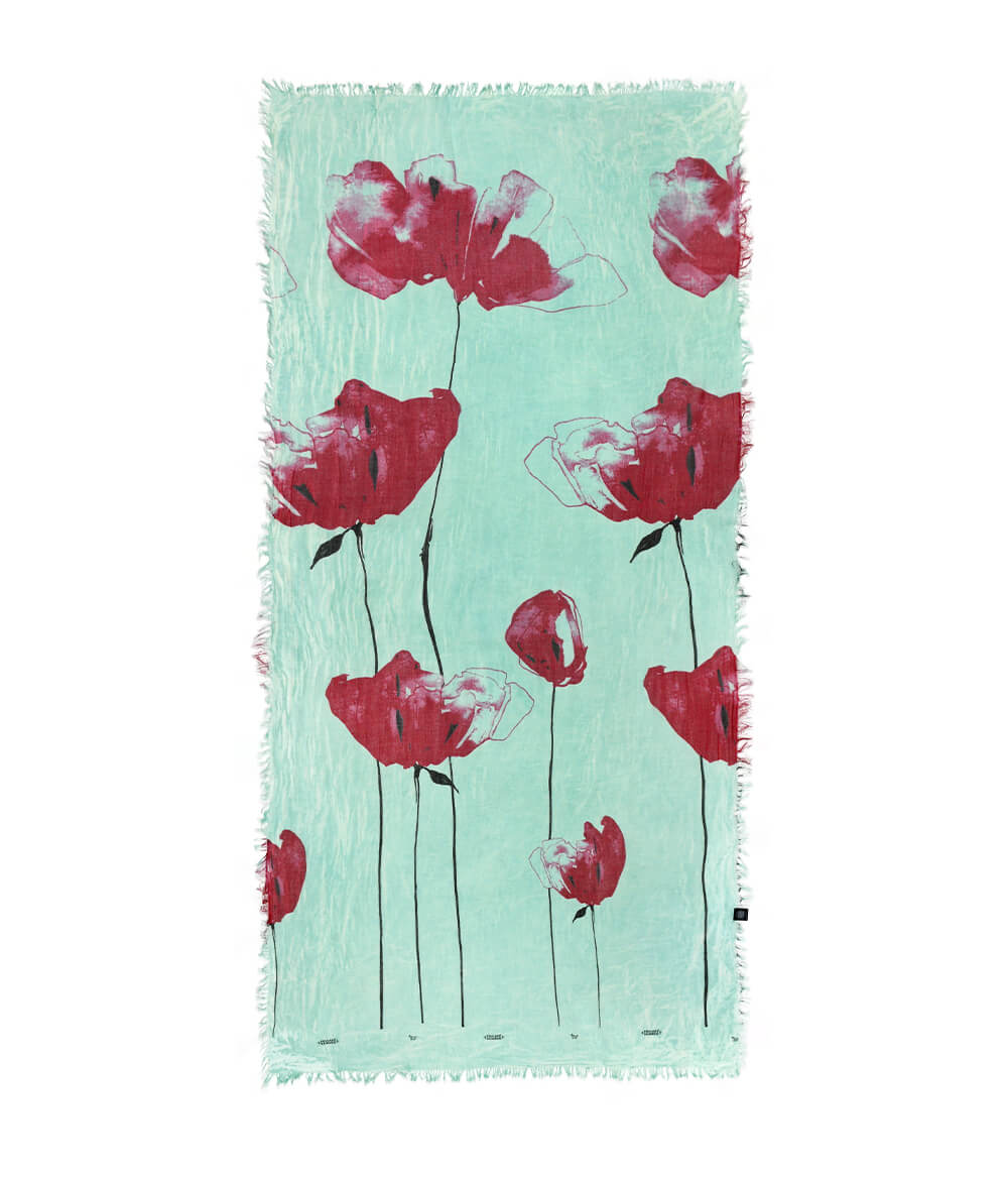 Foulard in Bambù SCHIELE verde menta