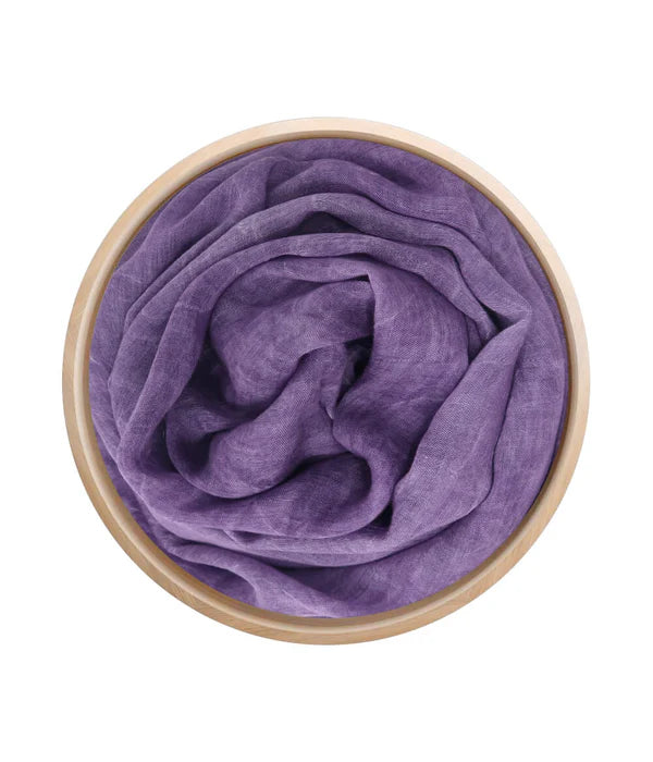 Foulard in Bambù Tinta Unita VIOLA MALVA