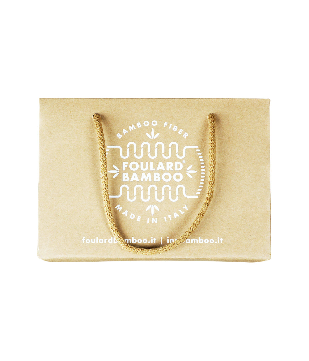 Foulard in Bambù MIRO' Bianco