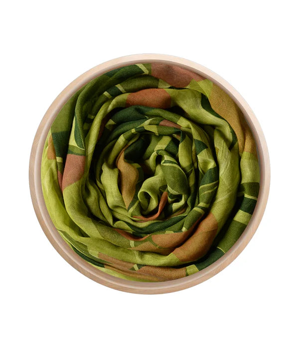 Foulard in Bambù DE LEMPICKA verde