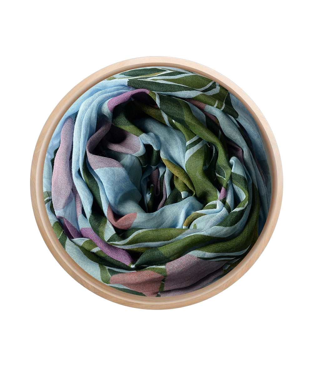 Foulard in Bambù DE LEMPICKA azzurro