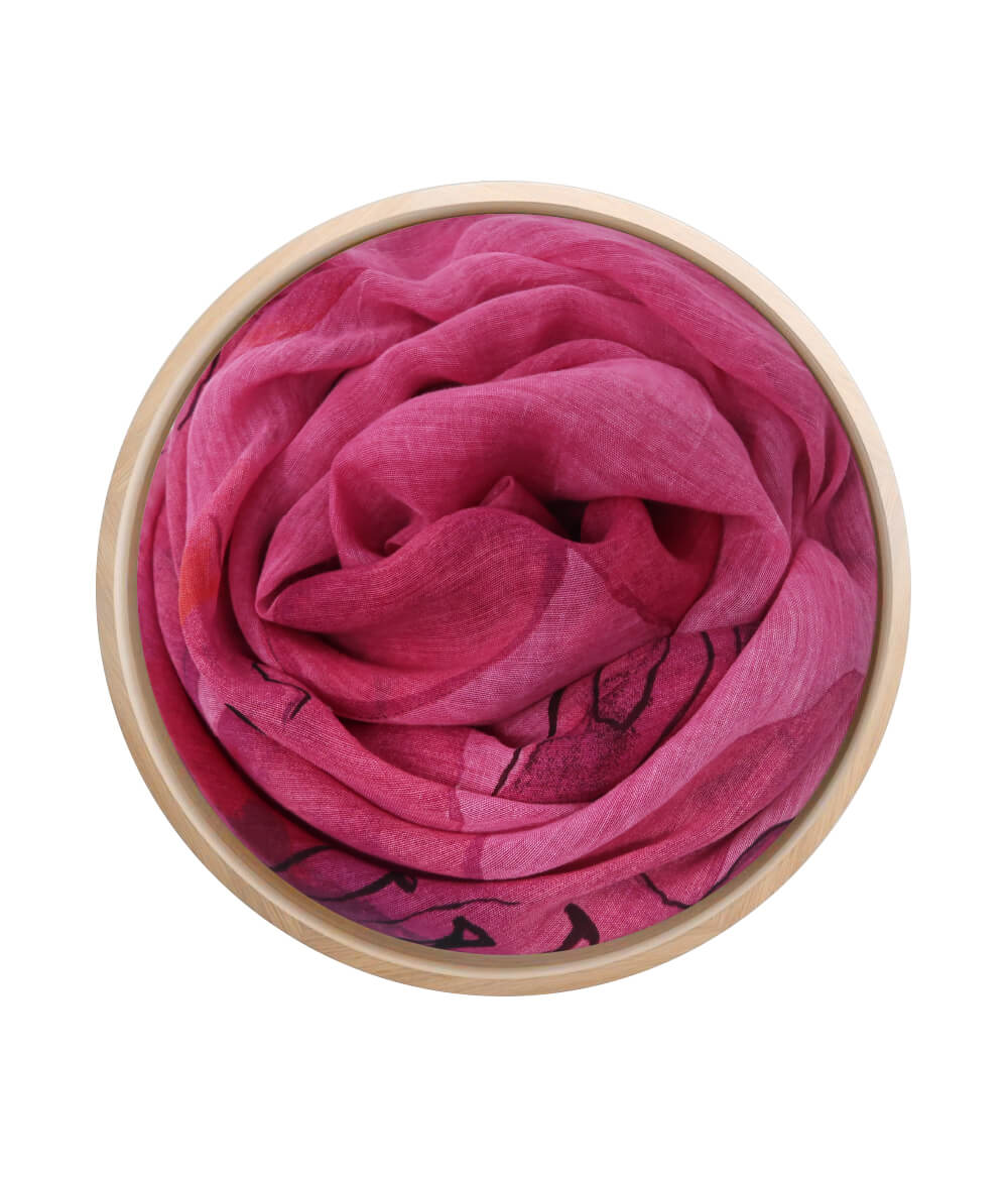 Foulard in Bambù DEGAS fragola