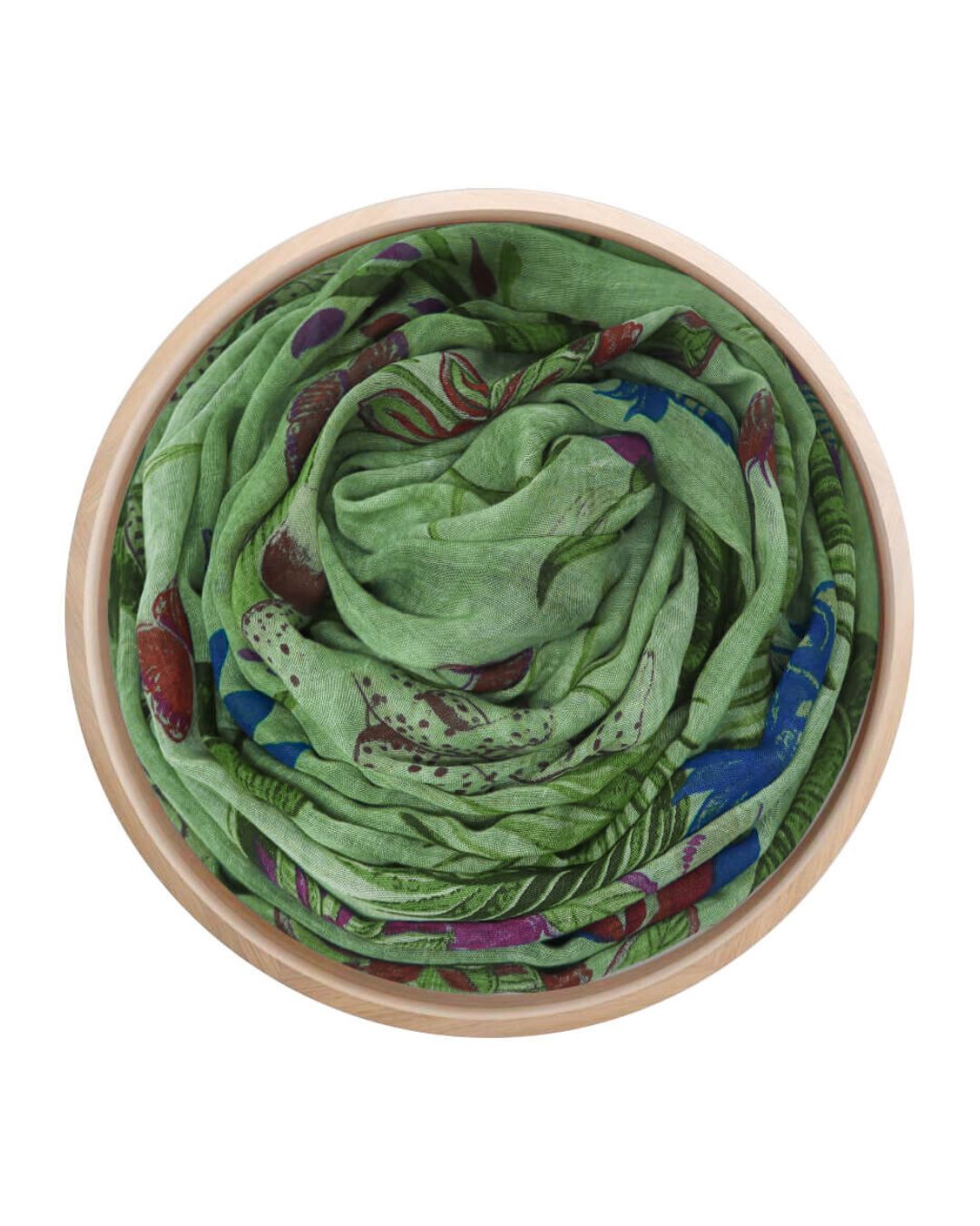 Foulard in Bambù FRIDA verde smeraldo