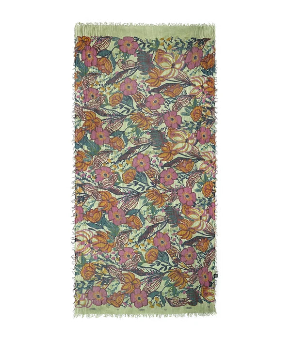 Foulard in Bambù GAUGUIN verde oliva