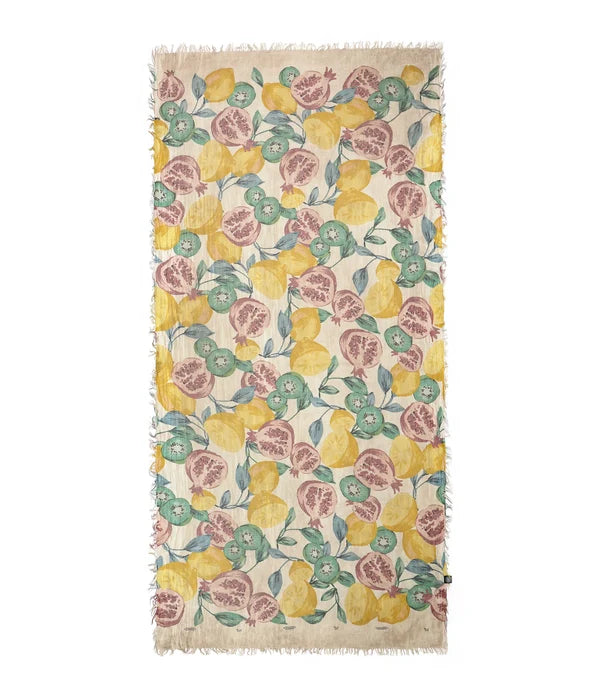 Foulard in Bambù GUTTUSO latte e caffè