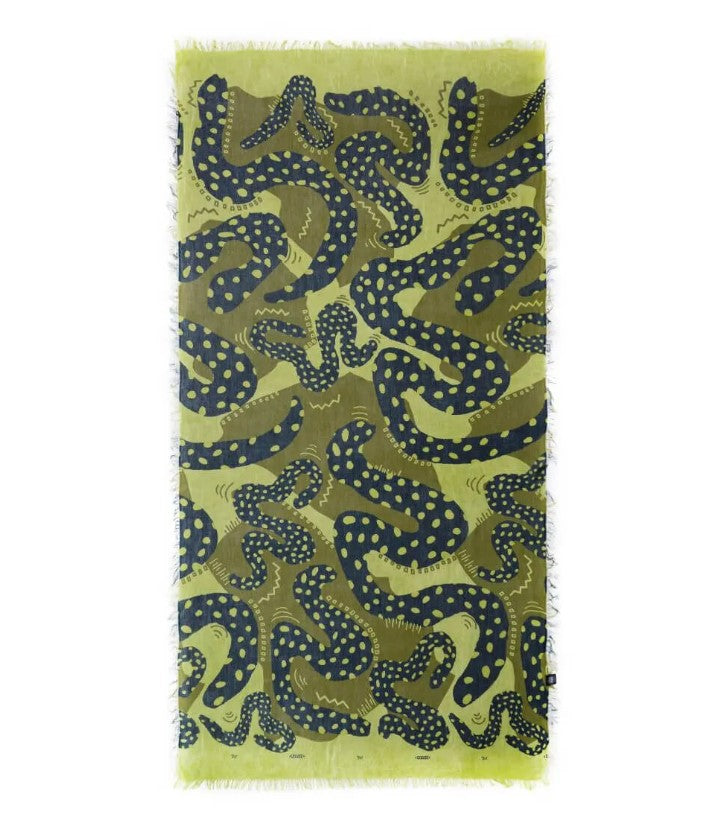 Foulard in Bambù HARING Verde Acido