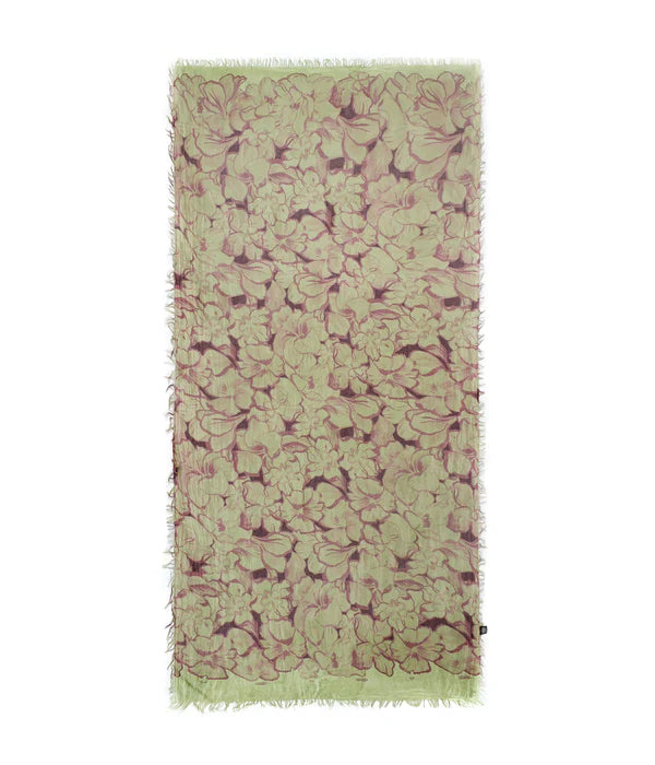 Foulard in Bambù RUBENS verde oliva