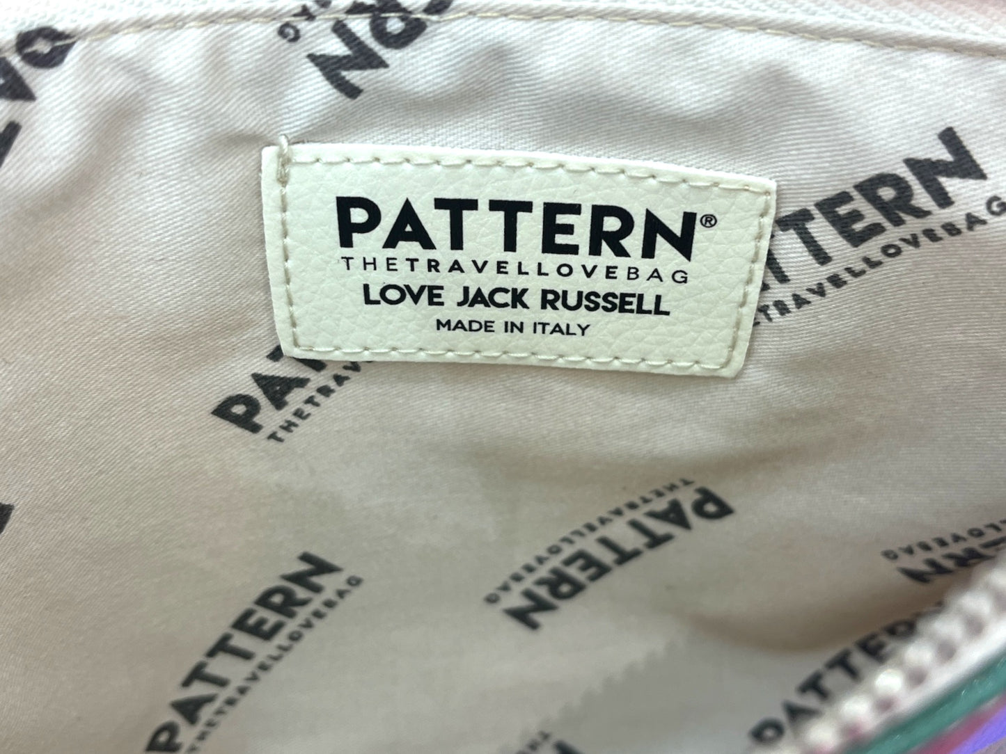 Bag con Tracolla dorata JACK RUSSELL