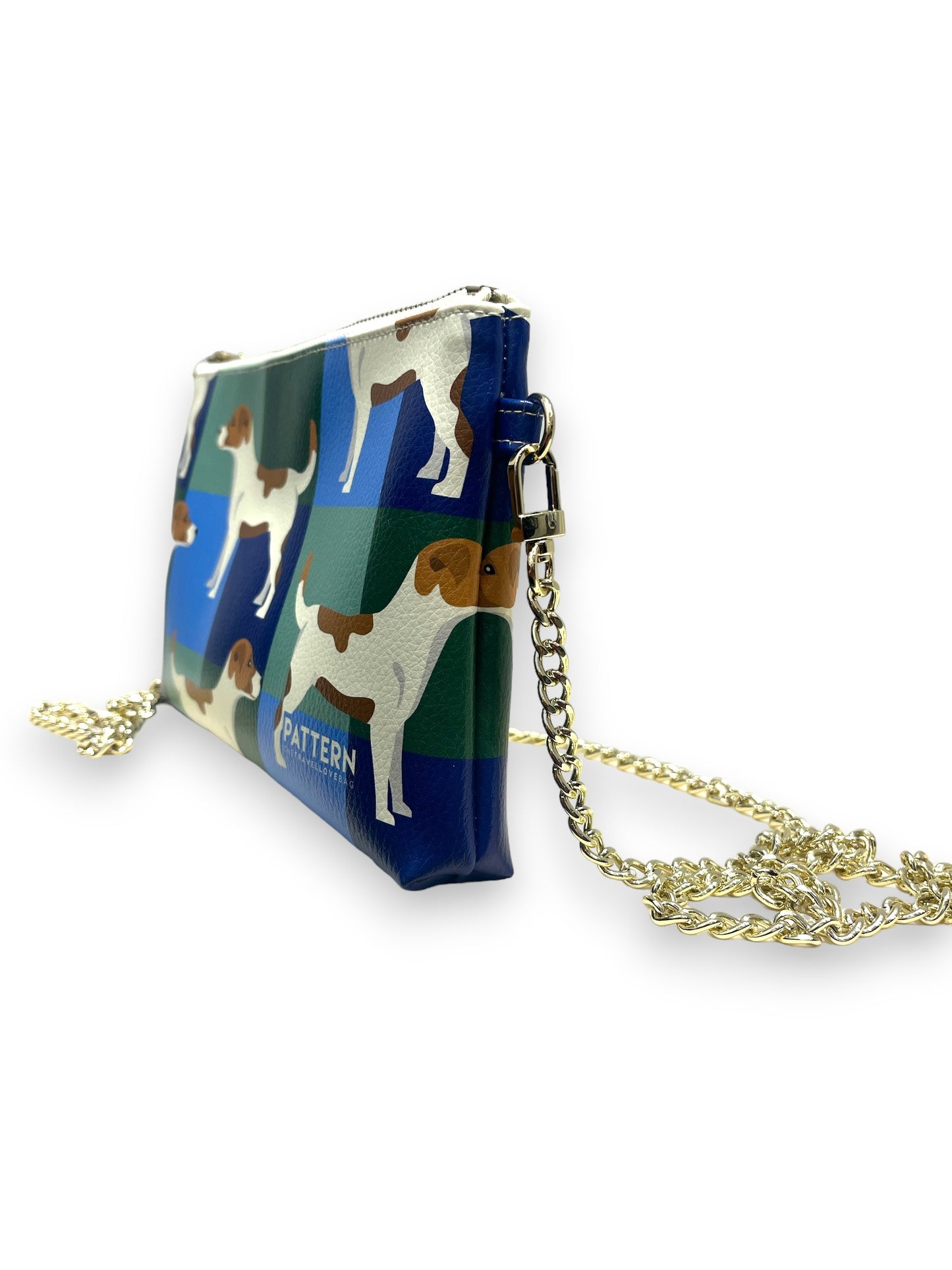 Bag con Tracolla dorata JACK RUSSELL
