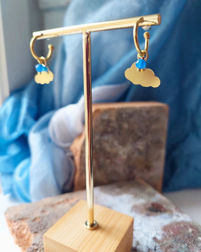 Orecchini NUVOLA blu