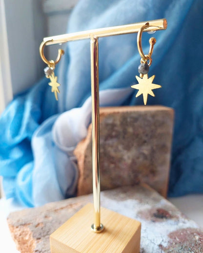 Orecchini STELLA grigio