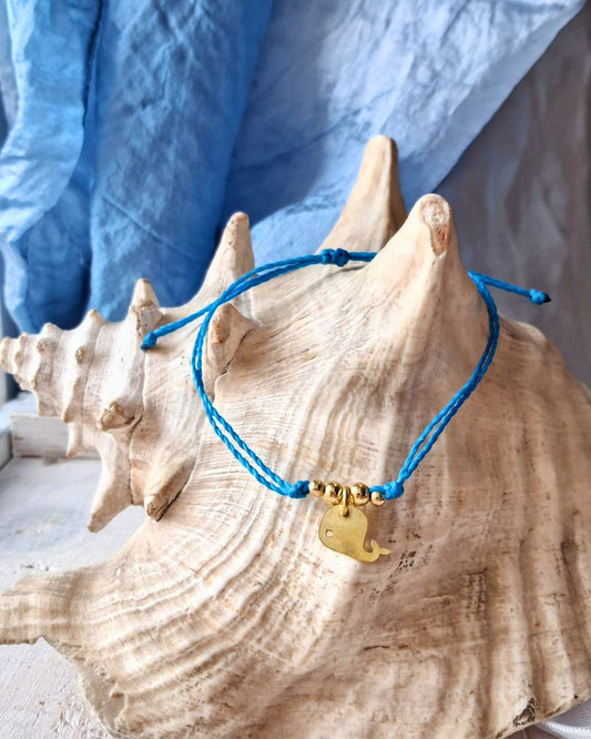 Balene Bracciale Azzurro