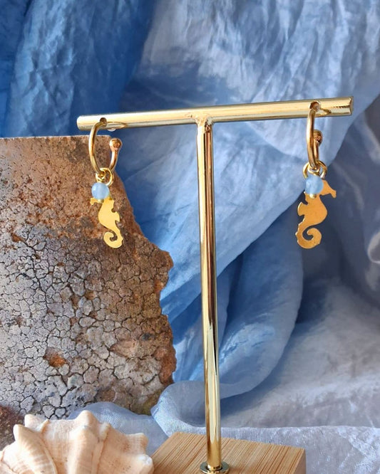 Cavallucci Marini Cerchietto Celeste