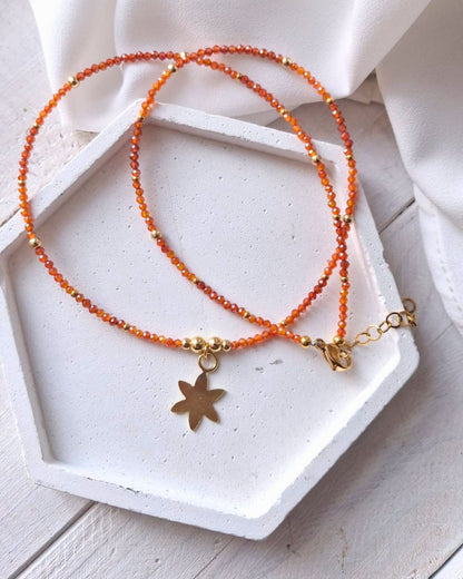 Liv Vita Collana Rossa e Arancione