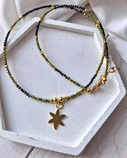 Liv Vita Collana Verde e Nero