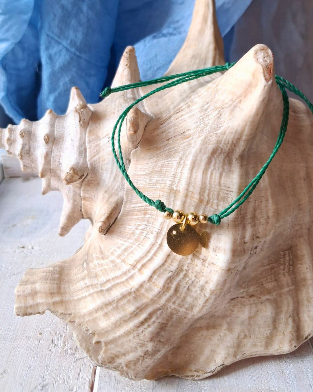 Pesce Palla Bracciale Verde
