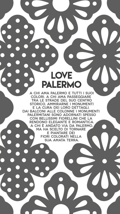 Collana LOVE PALERMO nero