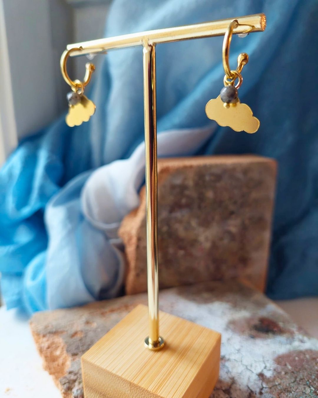 Orecchini NUVOLA grigio