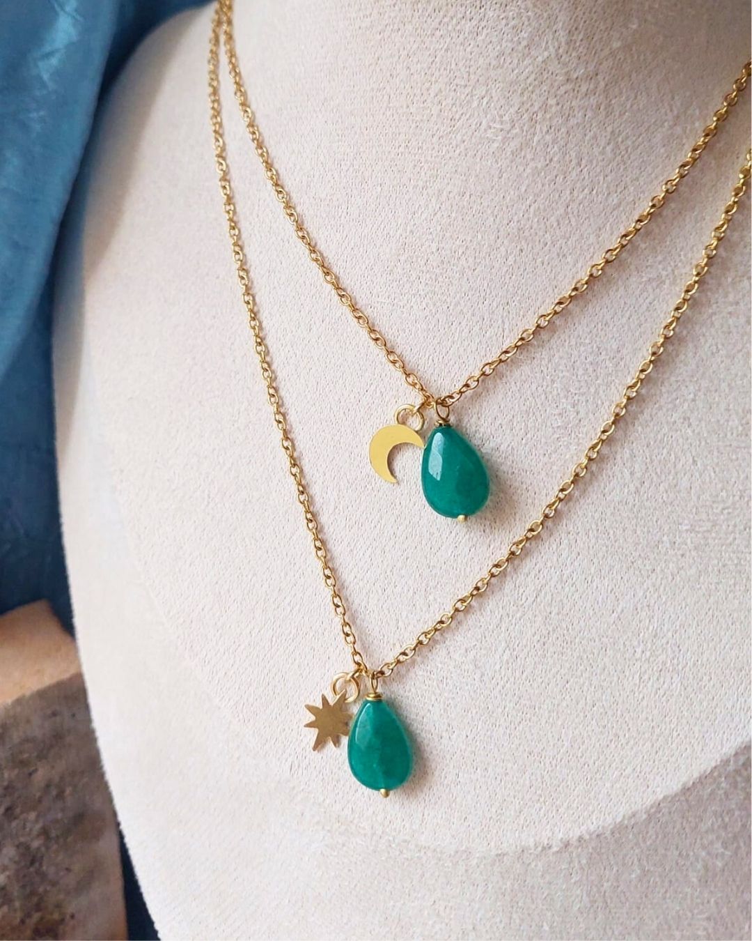 Collana STELLA verde