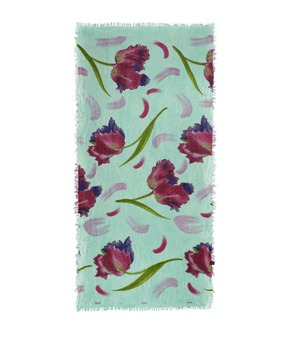 Foulard in Bambù DALì azzurro