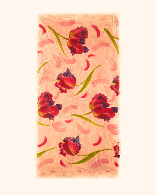 Foulard in Bambù DALì rosa