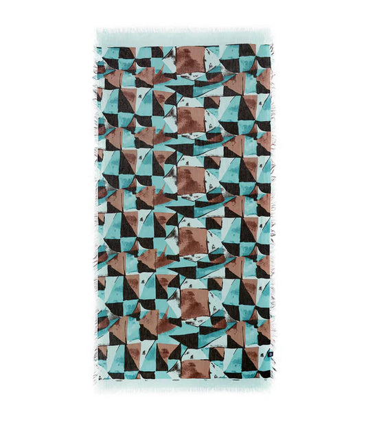 Foulard in Bambù BALLA acqua marina
