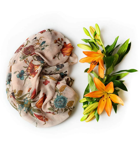 Foulard in Bambù BOTTICELLI beige