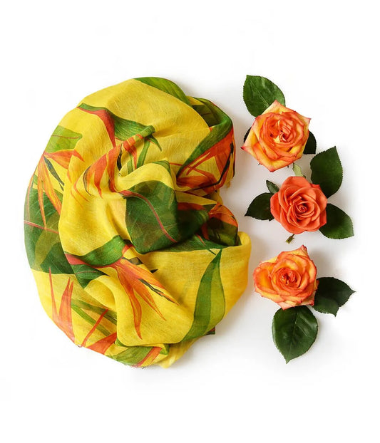 Foulard in Bambù DE CHIRICO giallo
