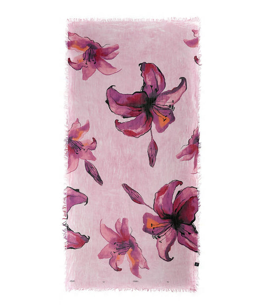 Foulard in Bambù DEGAS rosa