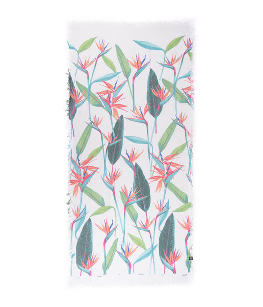Foulard in Bambù DE CHIRICO bianco