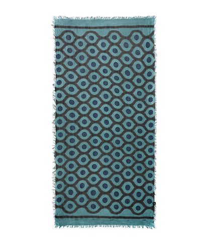 Foulard in Bambù ESCHER verde smeraldo