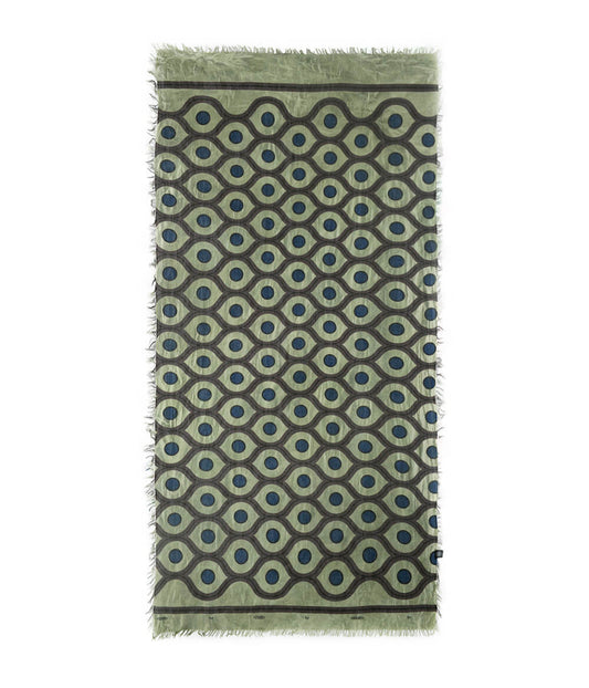 Foulard in Bambù ESCHER verde