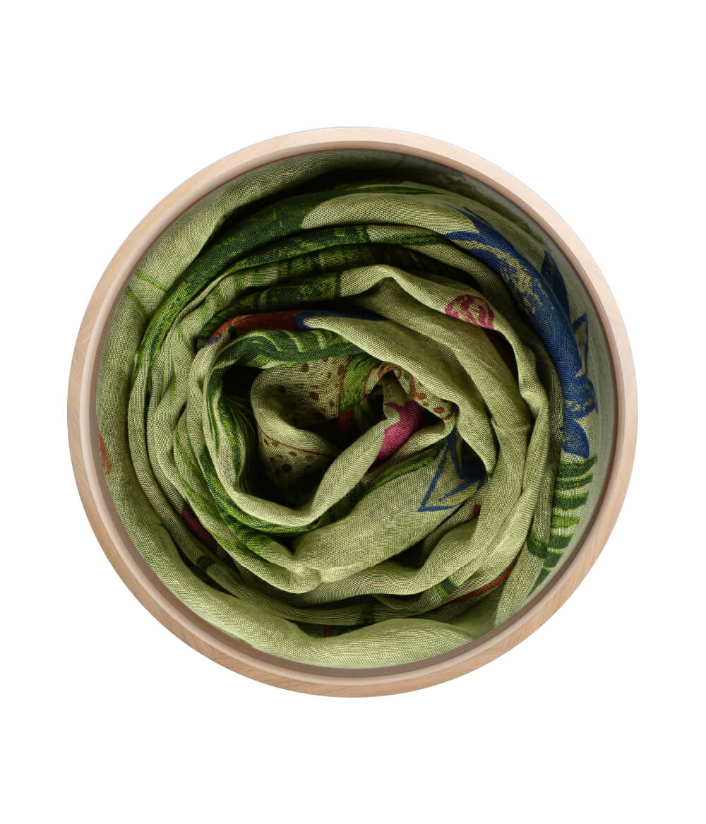 Foulard in Bambù FRIDA verde