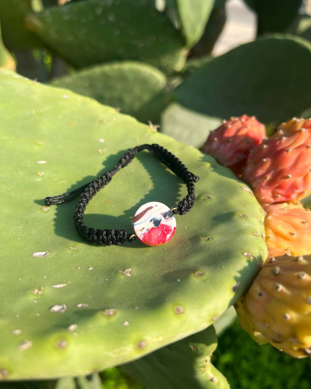 bracciale terra cordoncino Nero B