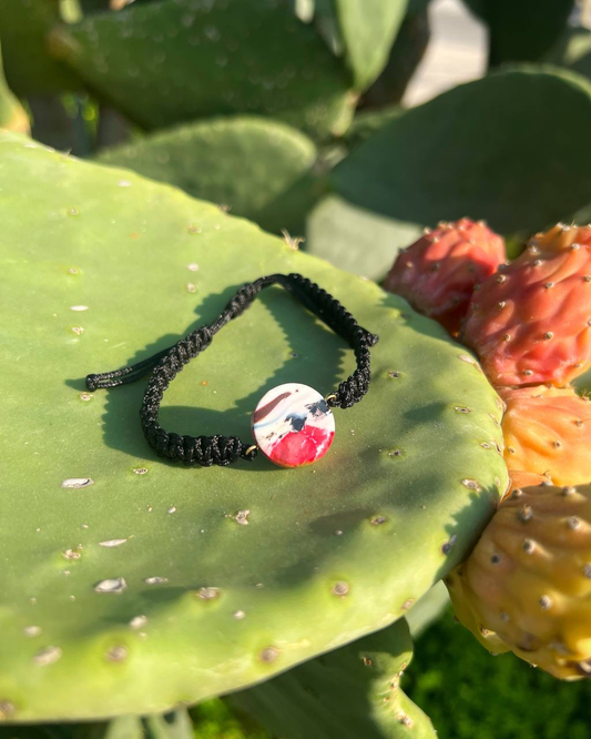 bracciale terra cordoncino Nero B