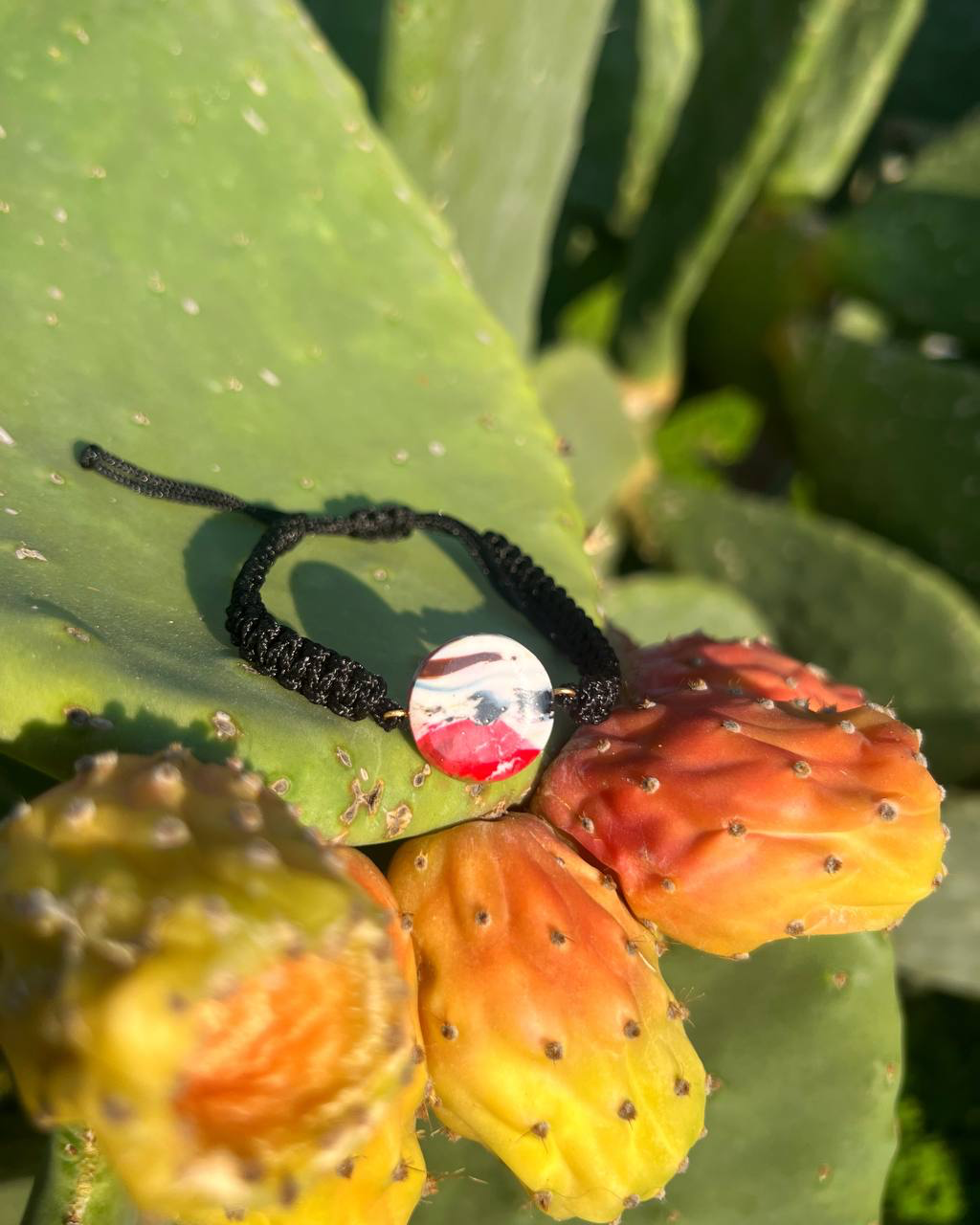 bracciale terra cordoncino Nero B