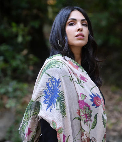 Foulard in Bambù FRIDA tortora