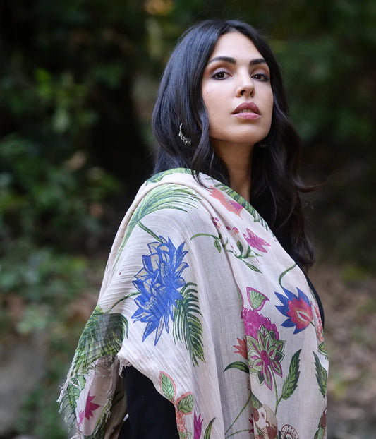 Foulard in Bambù FRIDA tortora