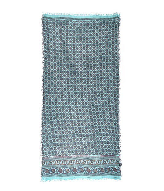 Foulard in Bambù GAUDì blu