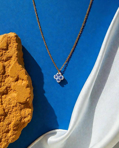 Collana LOVE PALERMO blu