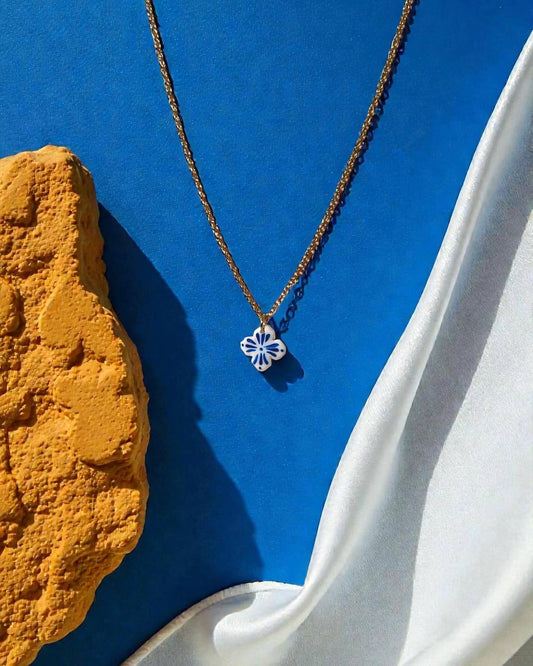 Collana LOVE PALERMO blu